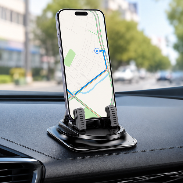 VORELLE™ 360° Drive Mount — Secure Magnetic Hold With Full Rotation For Safer, Hands-Free Driving